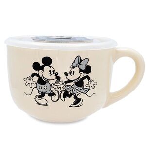 Mickey & Minnie Mouse Ceramic Soup Mug